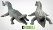 CKM3DIP-27 - 1:87 Scale - Crocodile