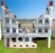 CKM3DPT57 - 1:72 Scale - Berlin House Destroyed House 1