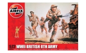 1:72 Scale - WWII British 8th Army
