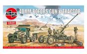 1:76 Scale - Bofors 40mm Gun & Tractor