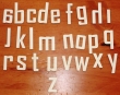 CKMC8 - Lower Case Font 1 - Alphabet
