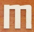 CKMC9M - Lower Case Font 1 - m