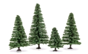 Fir Trees - 4-8cm (4 Pieces)