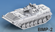 CKMBERG55 - 1:100 Scale - BMP2 - Old Skirts With Normal Turret
