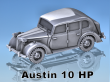 CKMBERG217 - 1:100 Scale - Austin 10HP - Staff Car