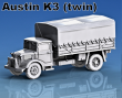 CKMBERG244 - 1:100 Scale - Austin K3 - Twin Wheel, Closed