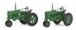 WALT949-4161 - 1:87 Scale - Green Tractors - 2 Pack