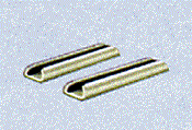 Z Scale Metal Rail Joiners