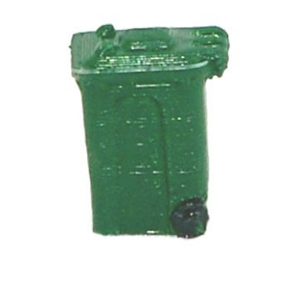 Picture of HO Scale - Wheelie Bin - Unpainted