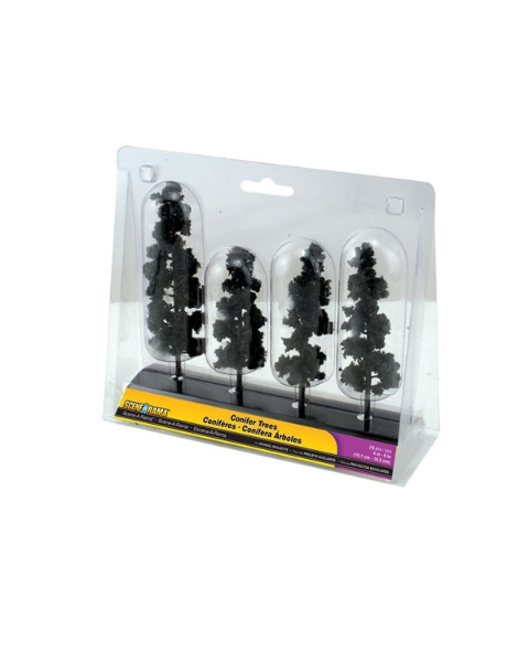 Picture of Conifer Trees (4 Pack) (10.1cm - 15.2cm)