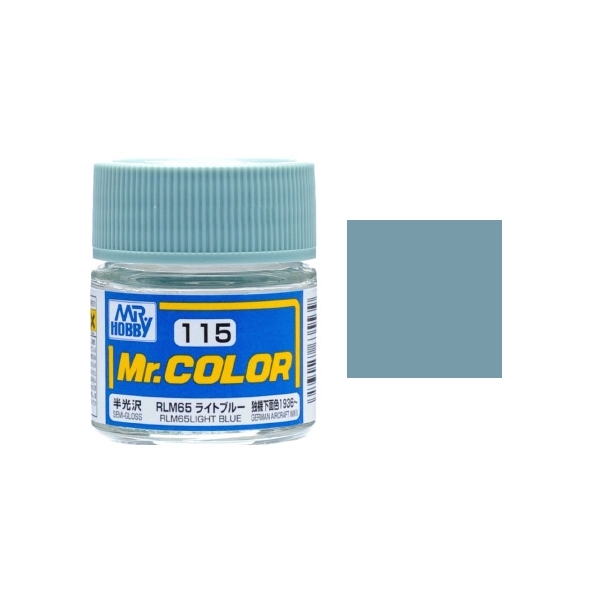 Picture of Mr Color - Semi Gloss RLM65 Light Blue 