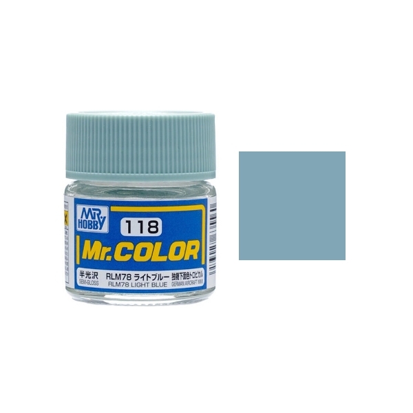 Picture of Mr Color - Semi Gloss RLM78 Light Blue