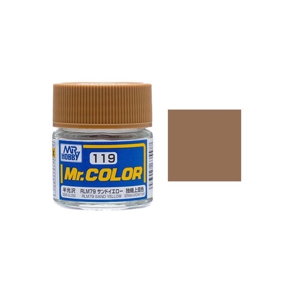 Picture of Mr Color - Semi Gloss RLM79 Sand Yellow