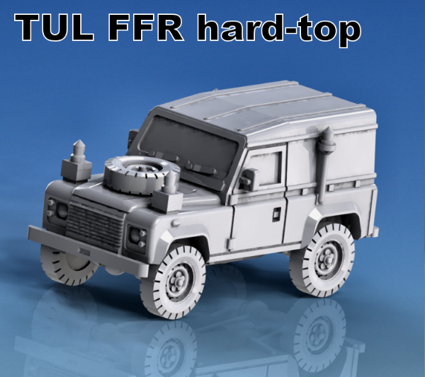 Picture of 1:72 Scale - Landrover 90 TUL Hardtop FFR Both