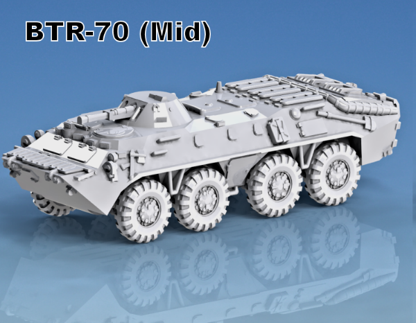 Picture of 1:87 Scale - BTR - 70 - Mid