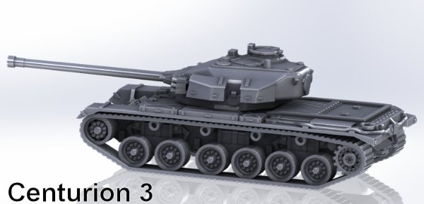 Picture of 1:72 Scale - Centurion 3 - No Skirts