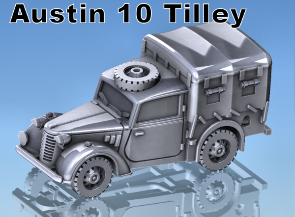 Picture of 1:87 Scale - Austin 10 Tilley