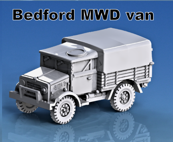 Picture of 1:72 Scale - Bedford MWD - Late Van, Hatch