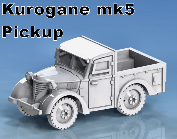 Picture of 1:100 Scale - Type 95 Kurogane Pickup - Open
