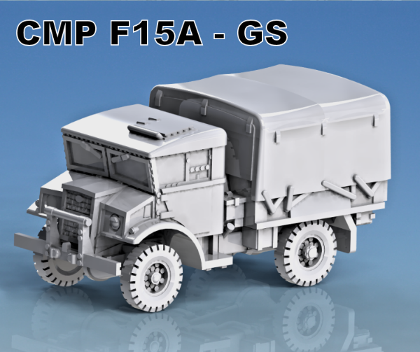 Picture of 1:72 Scale - CMP F15A-GS 15 cwt Truck- Closed