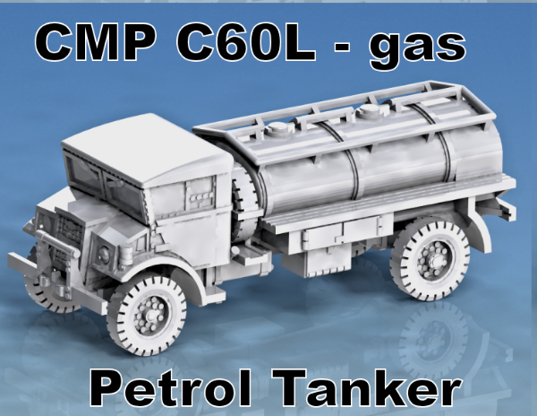 Picture of 1:72 Scale - CMP C60L-M - Gas Petrol Tanker - Mid