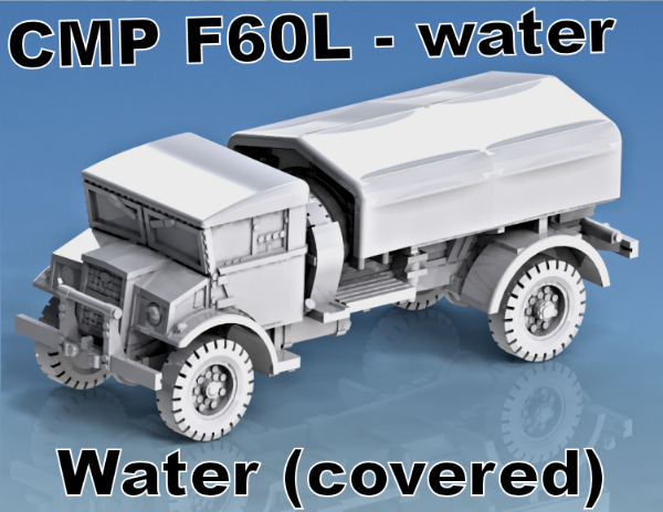 Picture of 1:72 Scale - CMP F60L Water Tanker - Covered Late