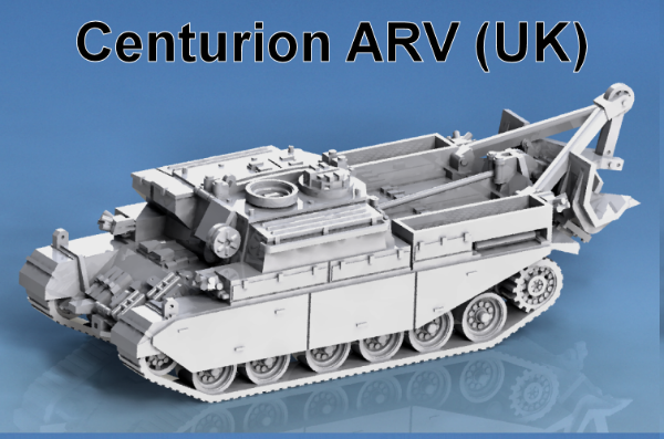 Picture of 1:72 Scale - Centurion ARV - Skirts, Late