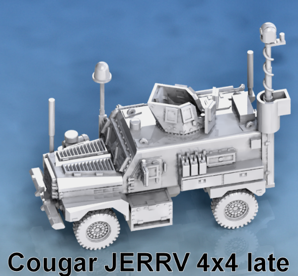 Picture of 1:100 Scale - Cougar 4x4 Jerrv Late, Jerrv Extended, Dome Extended