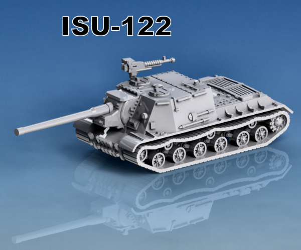 Picture of 1:72 Scale - ISU-122 - No fuel With DSHK