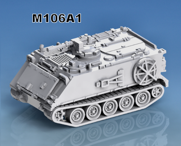 Picture of 1:87 Scale - M106A1 - Closed, No Skirt, 50cal MG, Cupola Closed