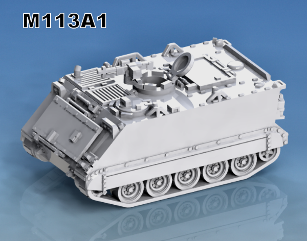 Picture of 1:87 Scale - M113A1 - Cupola Open, 50cal MG