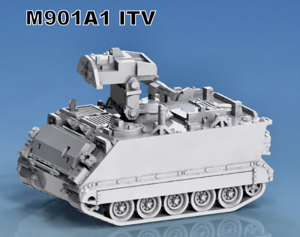 Picture of 1:72 Scale - M901A1 ITV - Turret Extended