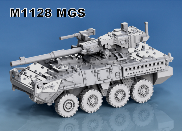 Picture of 1:100 Scale - M1128 Stryker mgs