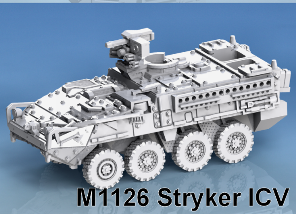 Picture of 1:72 Scale - M1126 Stryker ICV - Open With FL Weapon Station