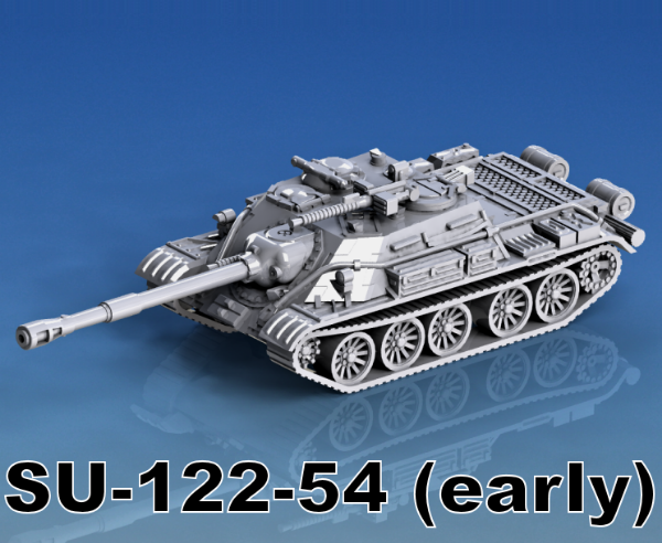 Picture of 1:87 Scale - SU-122-54 - Early  Closed Turret