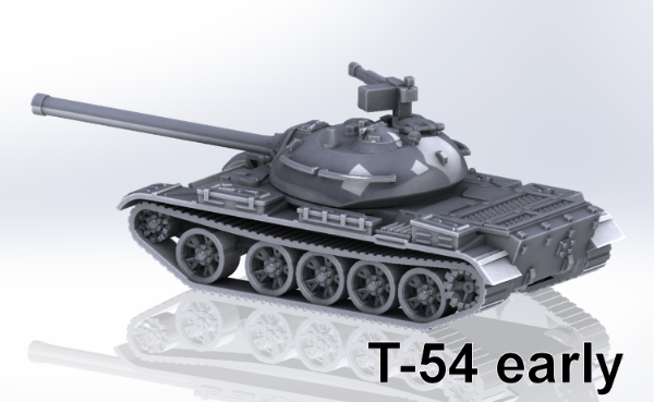 Picture of 1:100 Scale - T54 - Refit