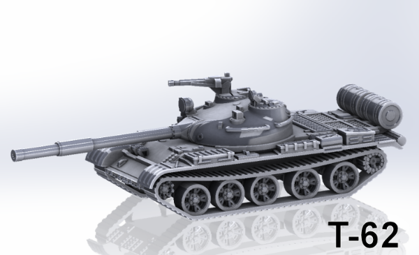 Picture of 1:100 Scale - T-62
