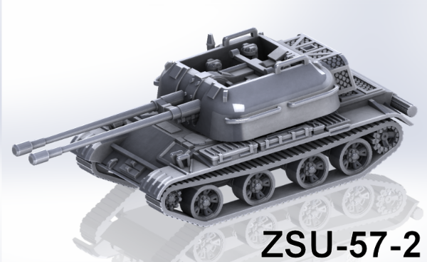 Picture of 1:100 Scale - ZSU-57-2