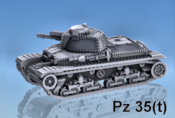 Picture of 1:87 Scale - Pzkpfw 35(t)