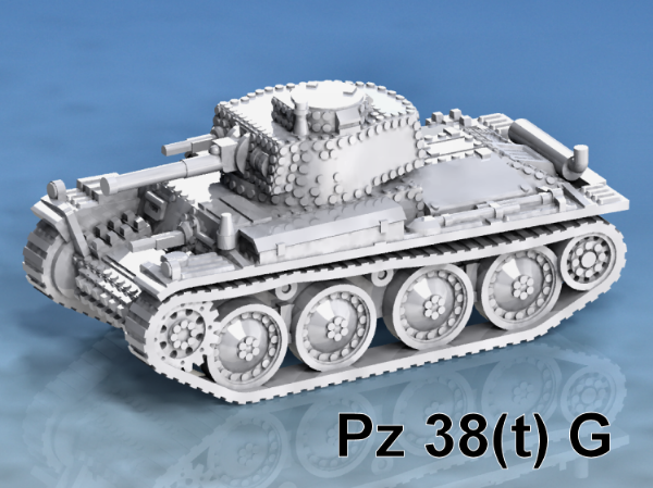 Picture of 1:100 Scale - Pzkpfw 38(t) Ausf G