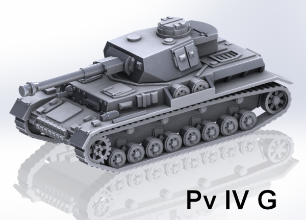 Picture of 1:100 Scale - Pzkpfw IV G