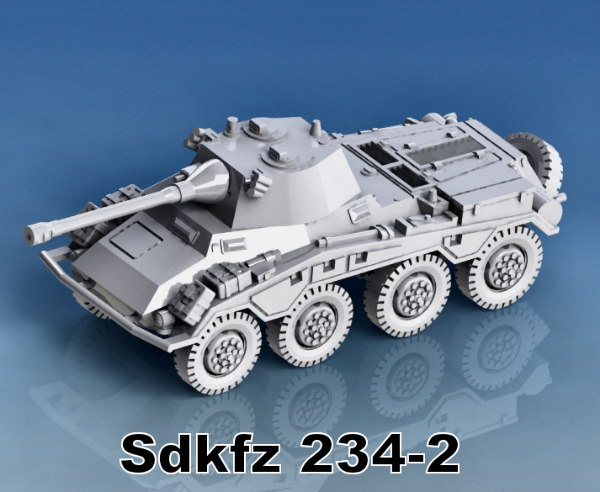 Picture of 1:100 Scale - Sdkfz 234-2 - Box