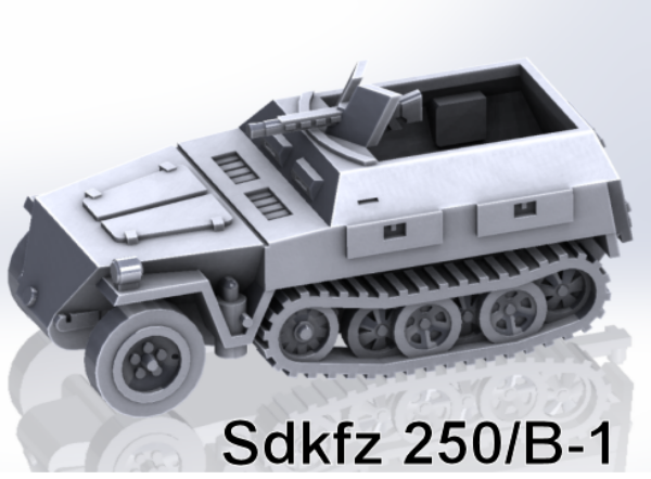 Picture of 1:100 Scale - Sdkfz 250/B1