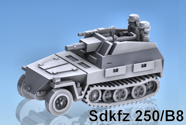 Picture of 1:72 Scale - Sdkfz 250/B8 Stummel