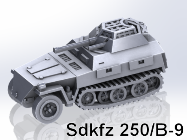 Picture of 1:72 Scale - Sdkfz 250/B9