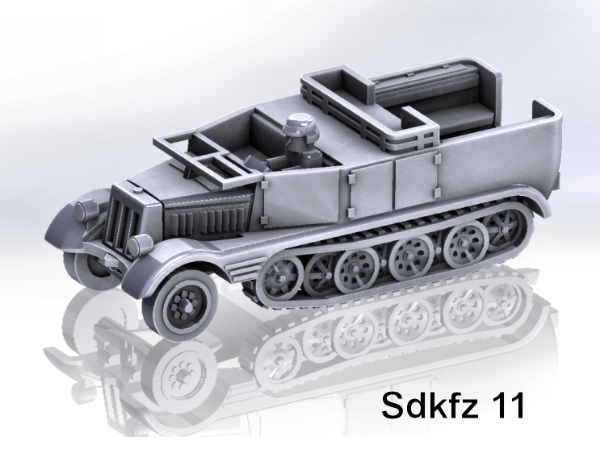 Picture of 1:72 Scale - Sdkfz 11 - Window Down