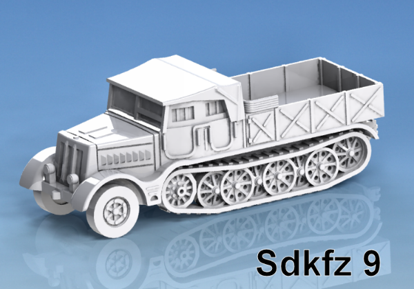 Picture of 1:100 Scale - Sdkfz 9 Famo - Closed, Open