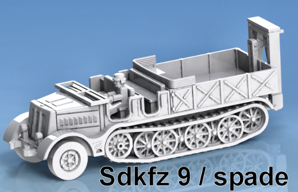 Picture of 1:87 Scale - Sdkfz 9 Famo With Simple Spade