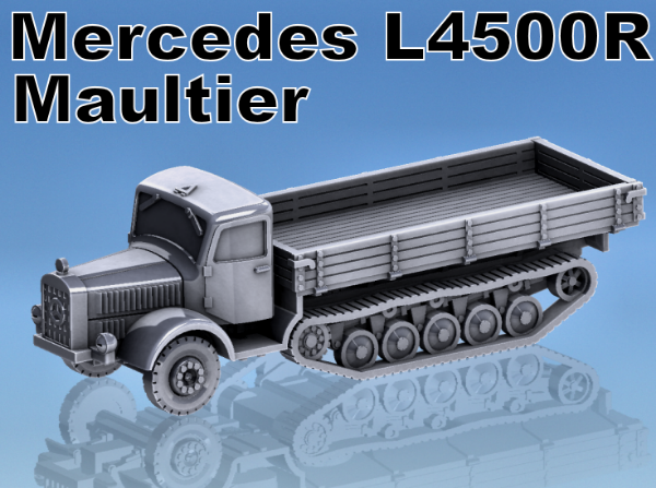 Picture of 1:87 Scale - Mercedes L4500R Maultier