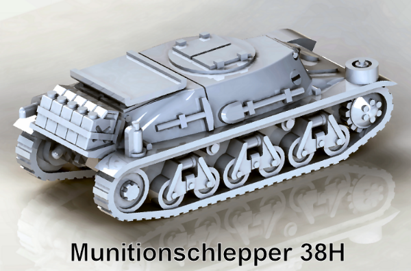 Picture of 1:100 Scale - Munitionschlepper 38H